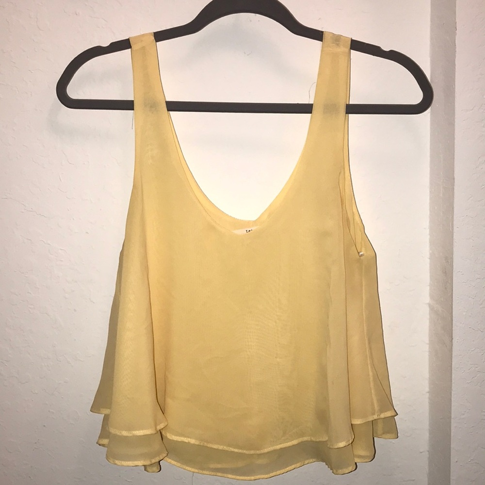 Yellow Tank Top
